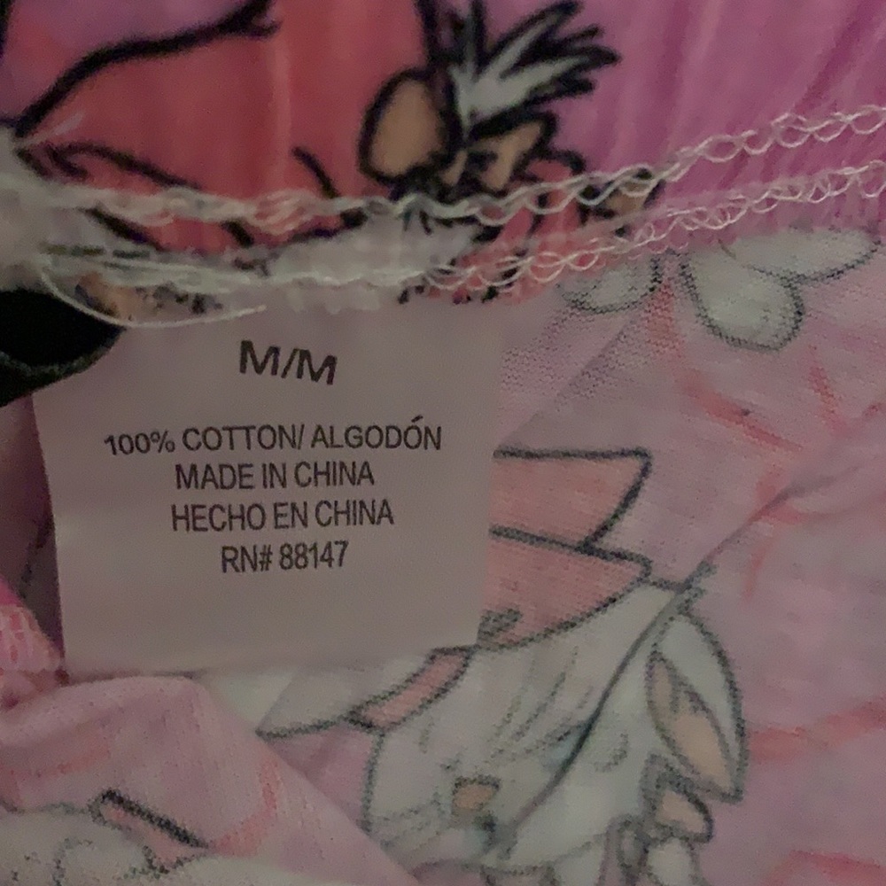 Disney Aristocats Marie The Kitty Pink Sleepwear Pants. New. - Picture 5 of 7